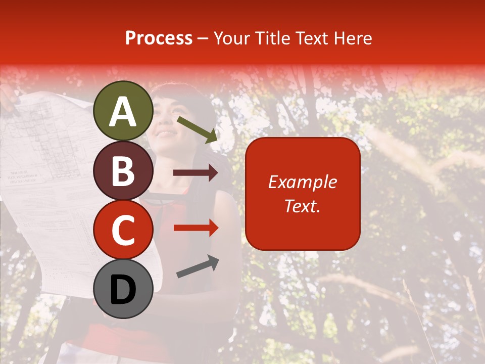 Backpack Recreation Healthy PowerPoint Template