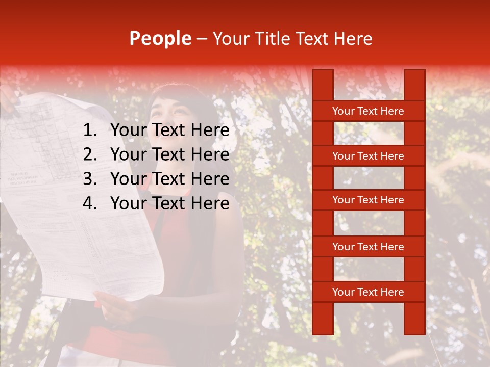 Backpack Recreation Healthy PowerPoint Template