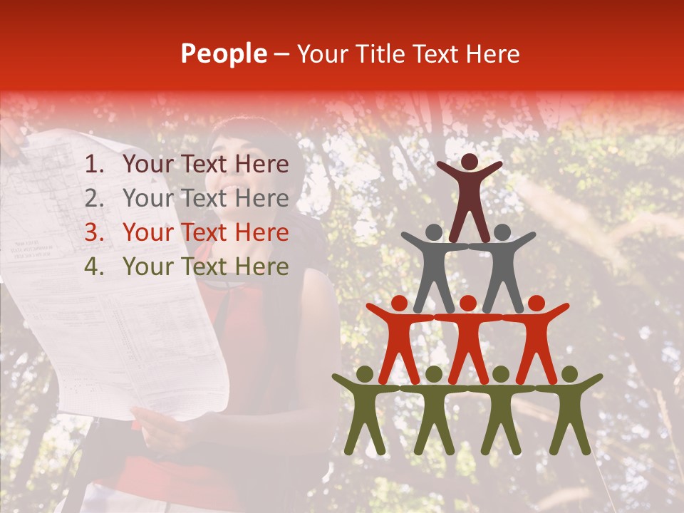 Backpack Recreation Healthy PowerPoint Template