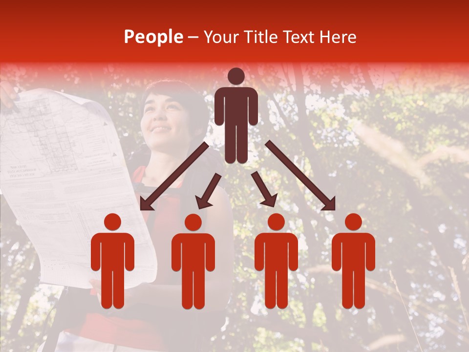 Backpack Recreation Healthy PowerPoint Template