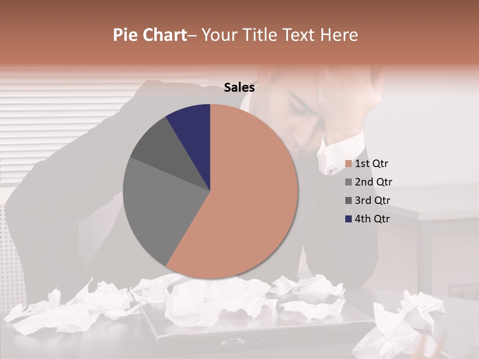 Confused Disappointment Business PowerPoint Template