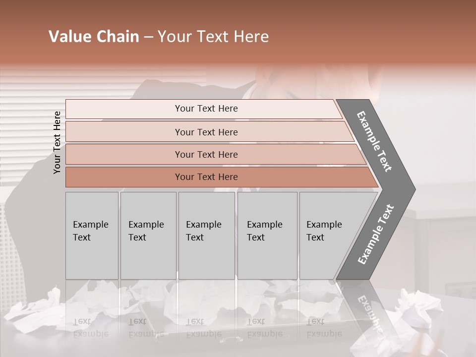 Confused Disappointment Business PowerPoint Template