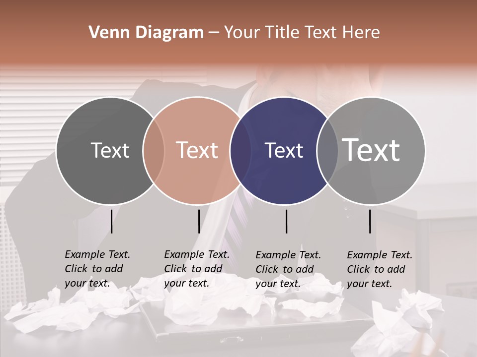Confused Disappointment Business PowerPoint Template