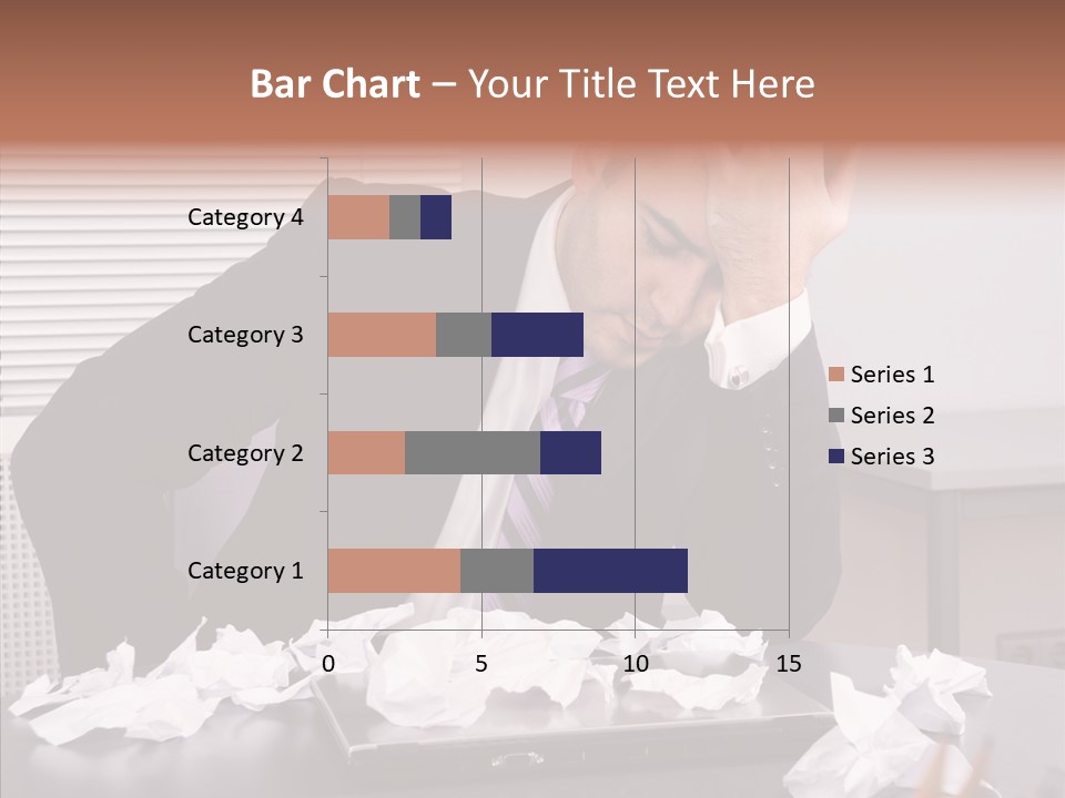 Confused Disappointment Business PowerPoint Template