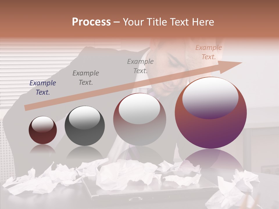 Confused Disappointment Business PowerPoint Template