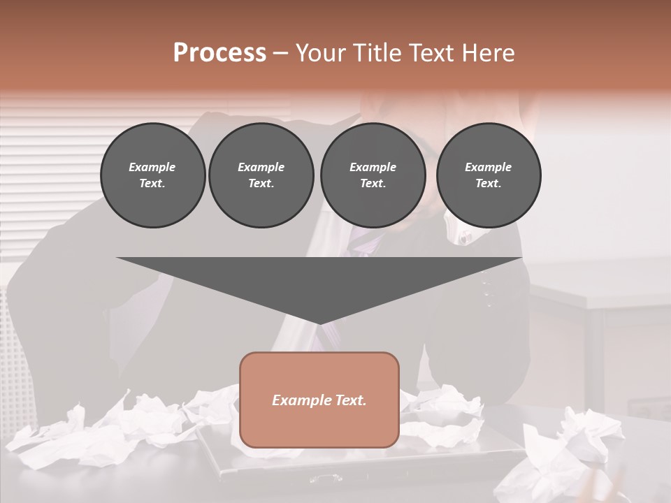 Confused Disappointment Business PowerPoint Template