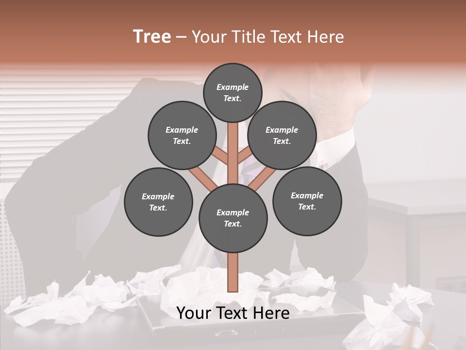 Confused Disappointment Business PowerPoint Template