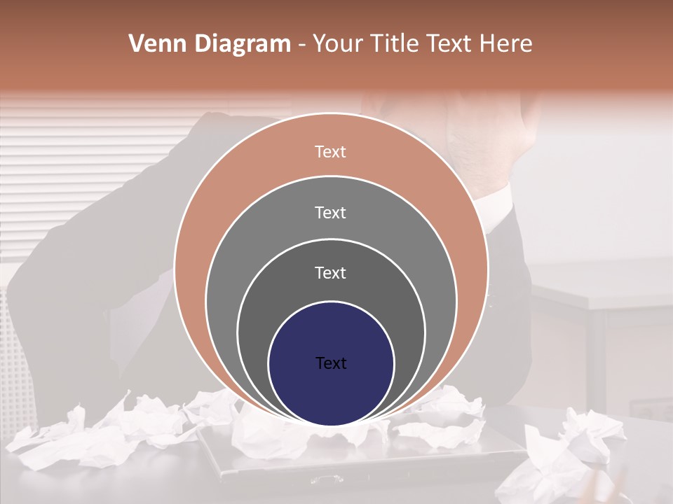 Confused Disappointment Business PowerPoint Template
