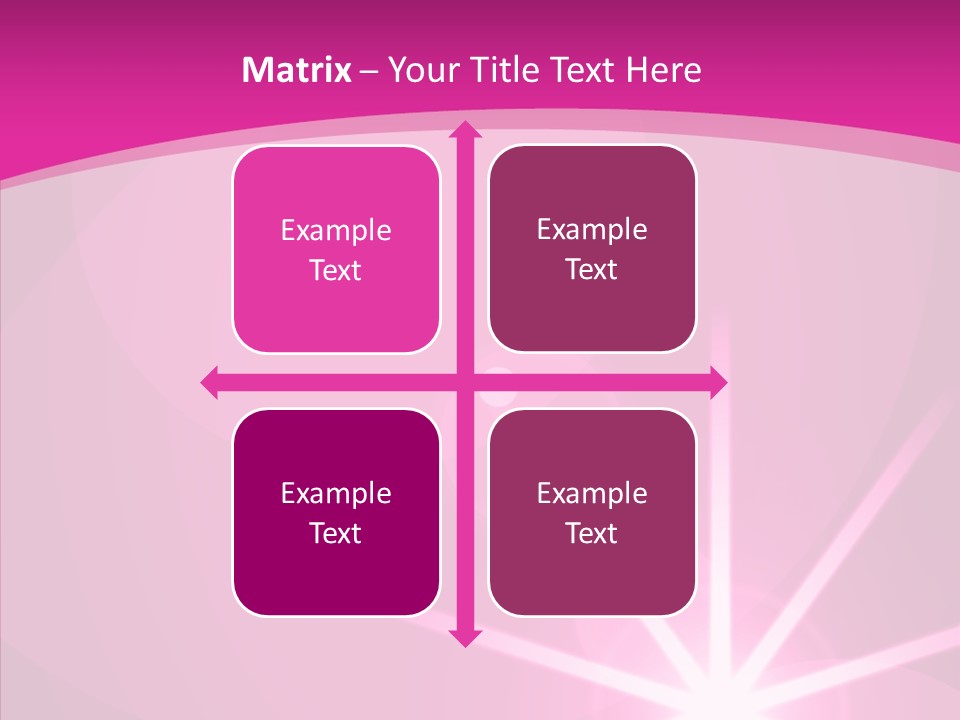 Explosion Magical Gradient PowerPoint Template