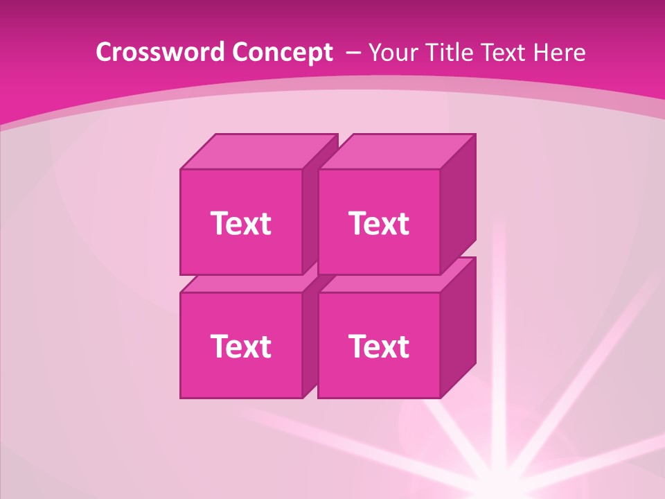Explosion Magical Gradient PowerPoint Template