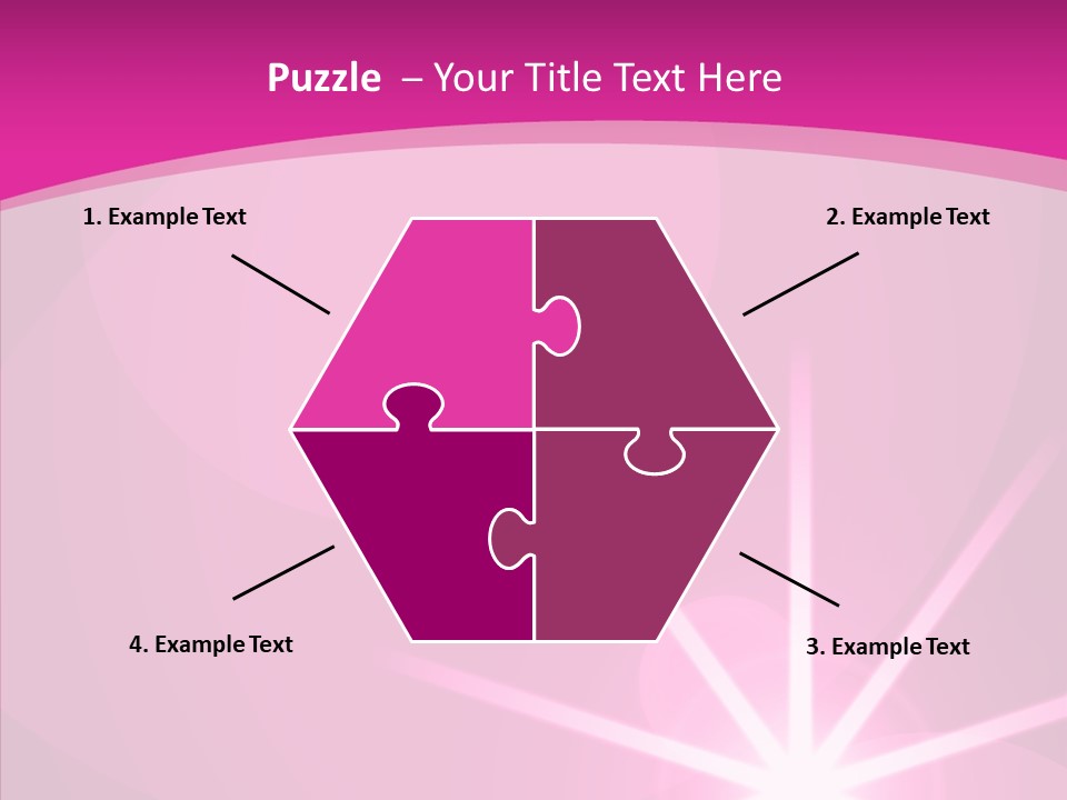 Explosion Magical Gradient PowerPoint Template