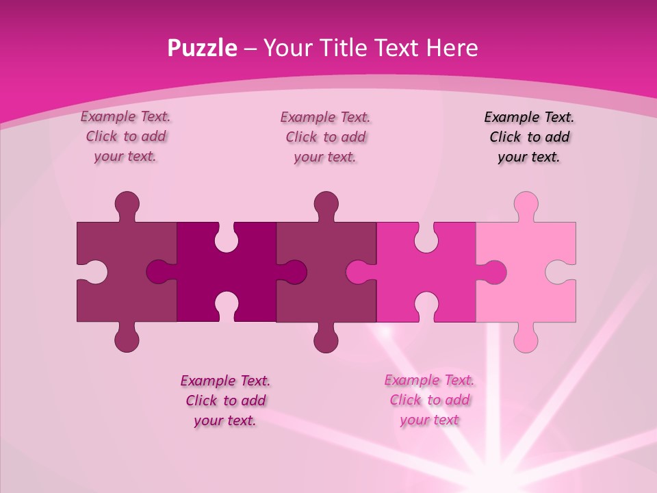 Explosion Magical Gradient PowerPoint Template