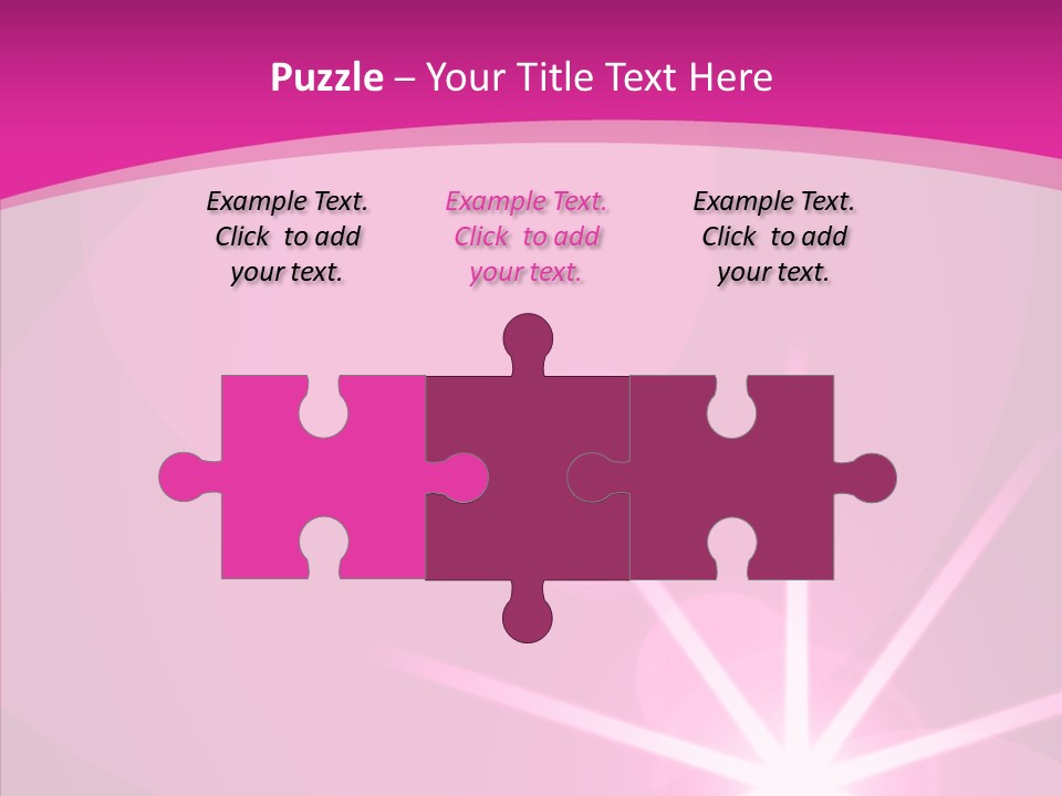 Explosion Magical Gradient PowerPoint Template