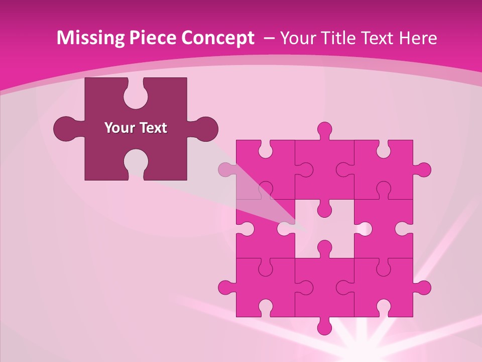 Explosion Magical Gradient PowerPoint Template