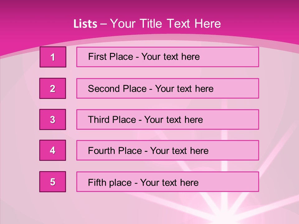 Explosion Magical Gradient PowerPoint Template