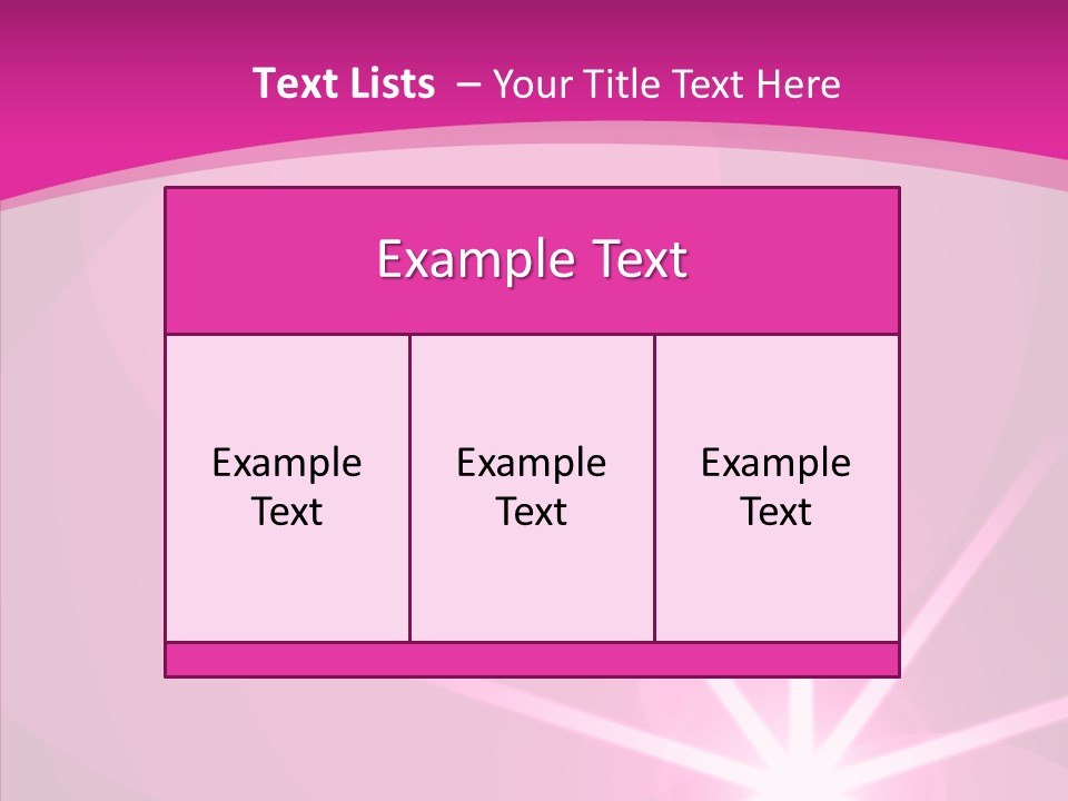 Explosion Magical Gradient PowerPoint Template