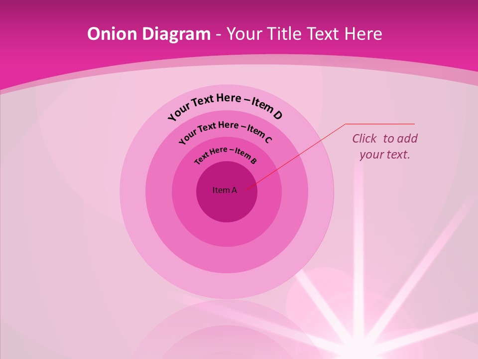 Explosion Magical Gradient PowerPoint Template