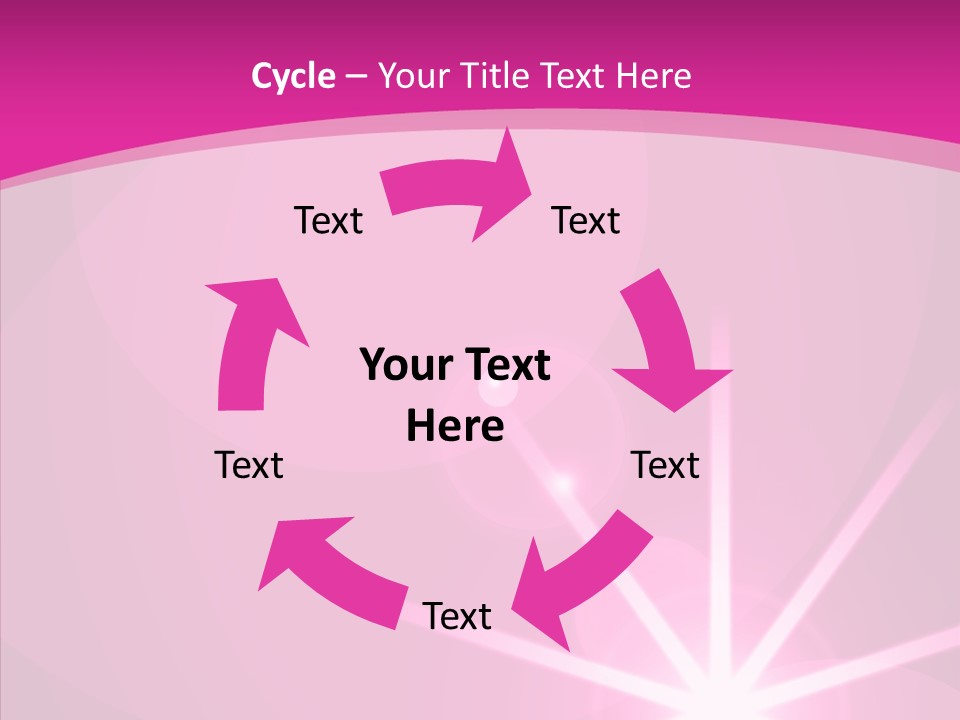 Explosion Magical Gradient PowerPoint Template