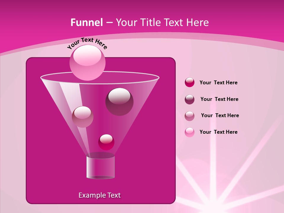 Explosion Magical Gradient PowerPoint Template