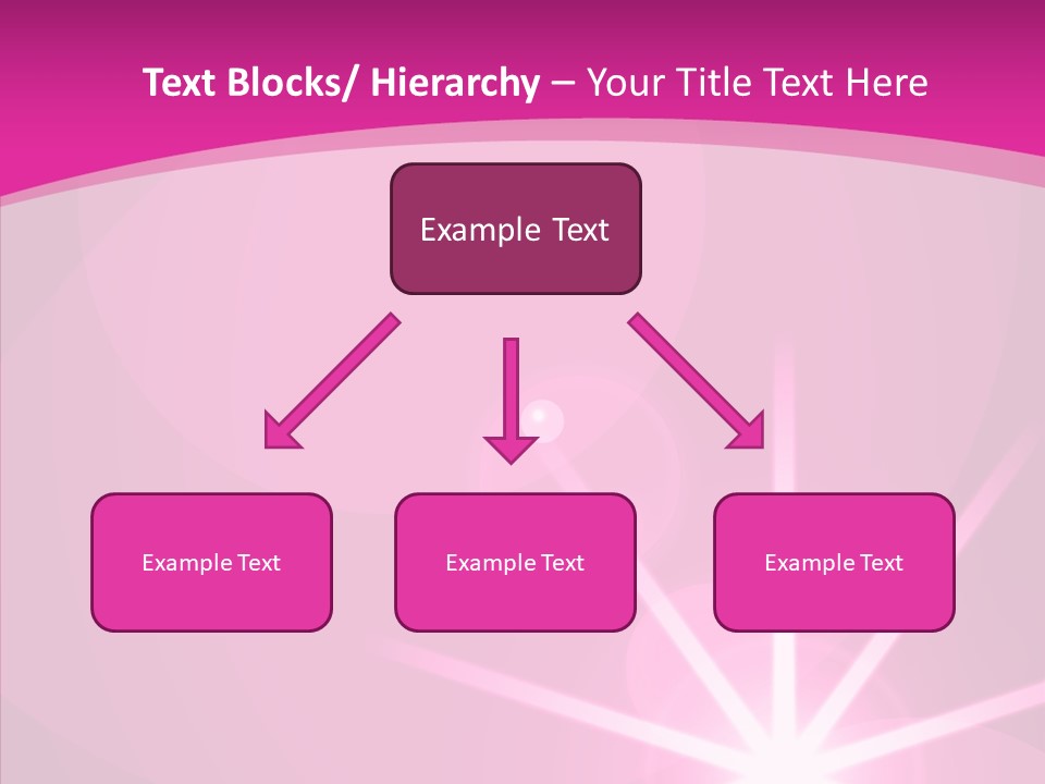 Explosion Magical Gradient PowerPoint Template