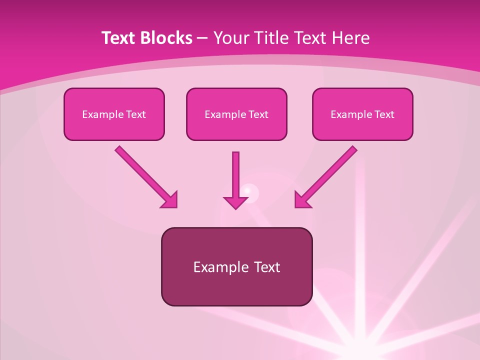 Explosion Magical Gradient PowerPoint Template