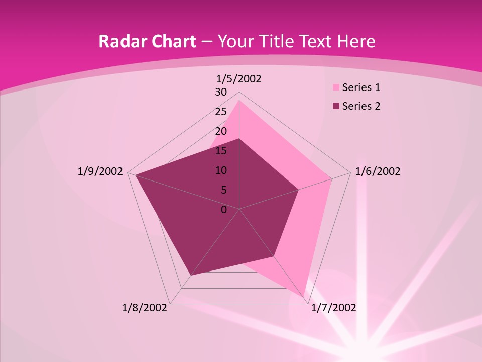 Explosion Magical Gradient PowerPoint Template