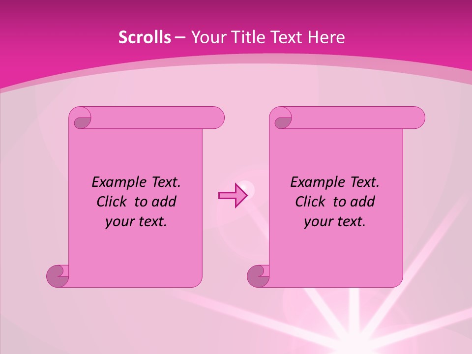 Explosion Magical Gradient PowerPoint Template