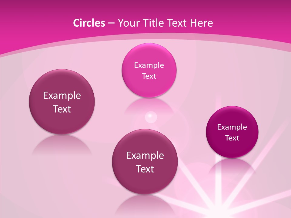 Explosion Magical Gradient PowerPoint Template