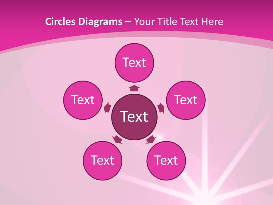 Explosion Magical Gradient PowerPoint Template