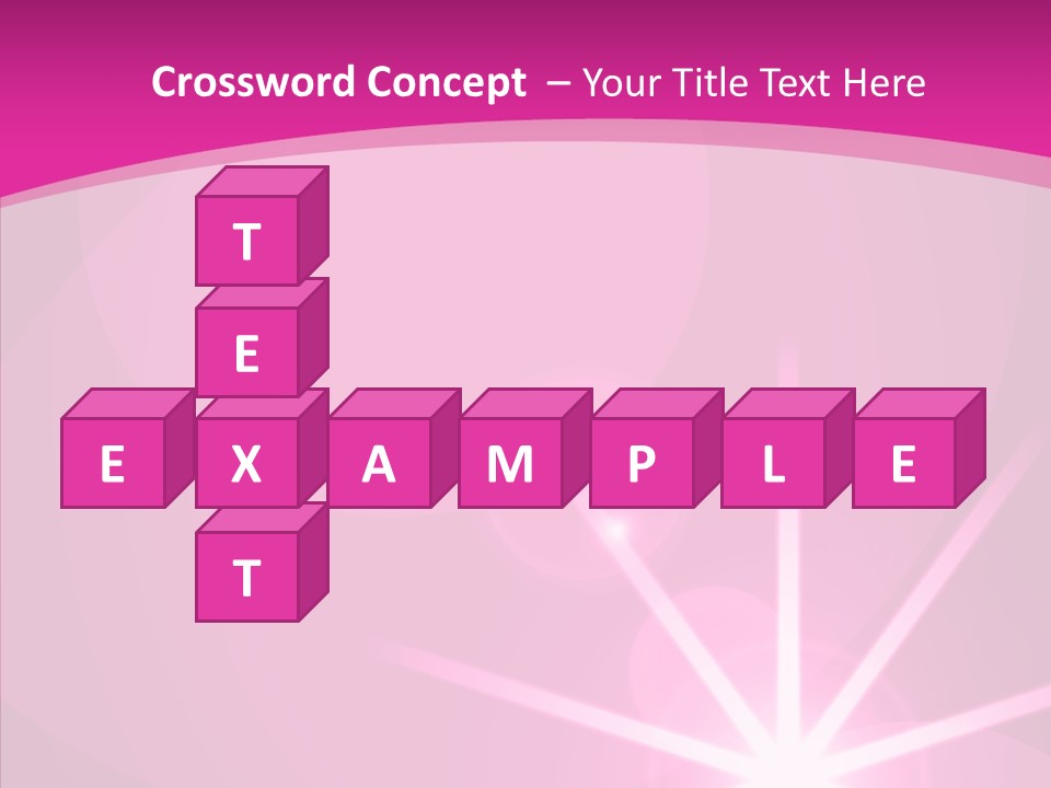 Explosion Magical Gradient PowerPoint Template