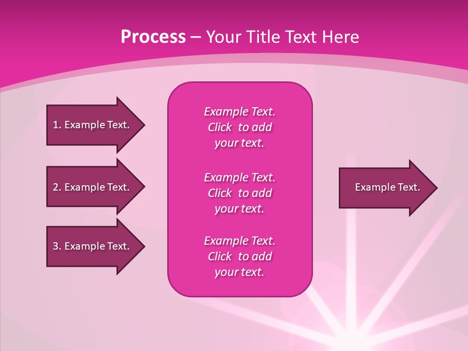 Explosion Magical Gradient PowerPoint Template