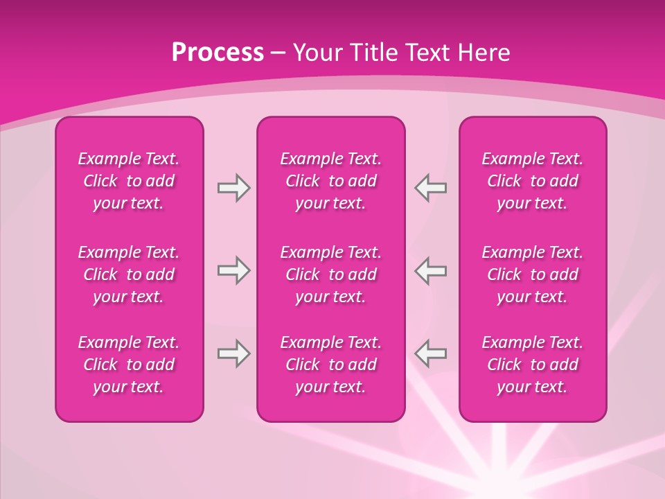 Explosion Magical Gradient PowerPoint Template