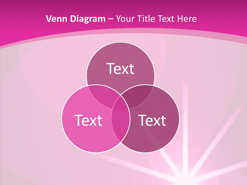 Explosion Magical Gradient PowerPoint Template