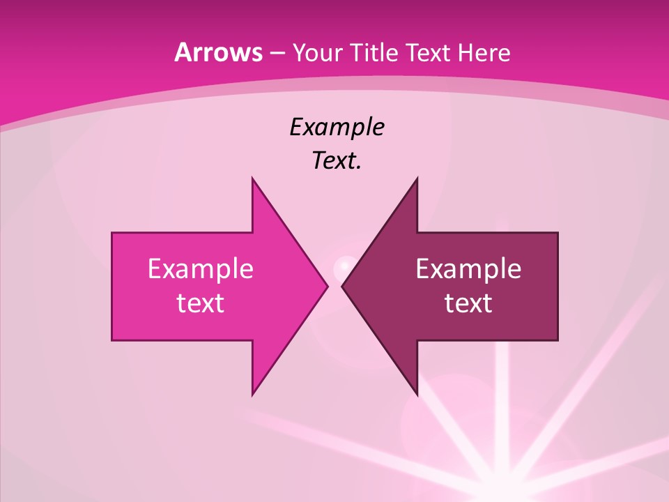 Explosion Magical Gradient PowerPoint Template