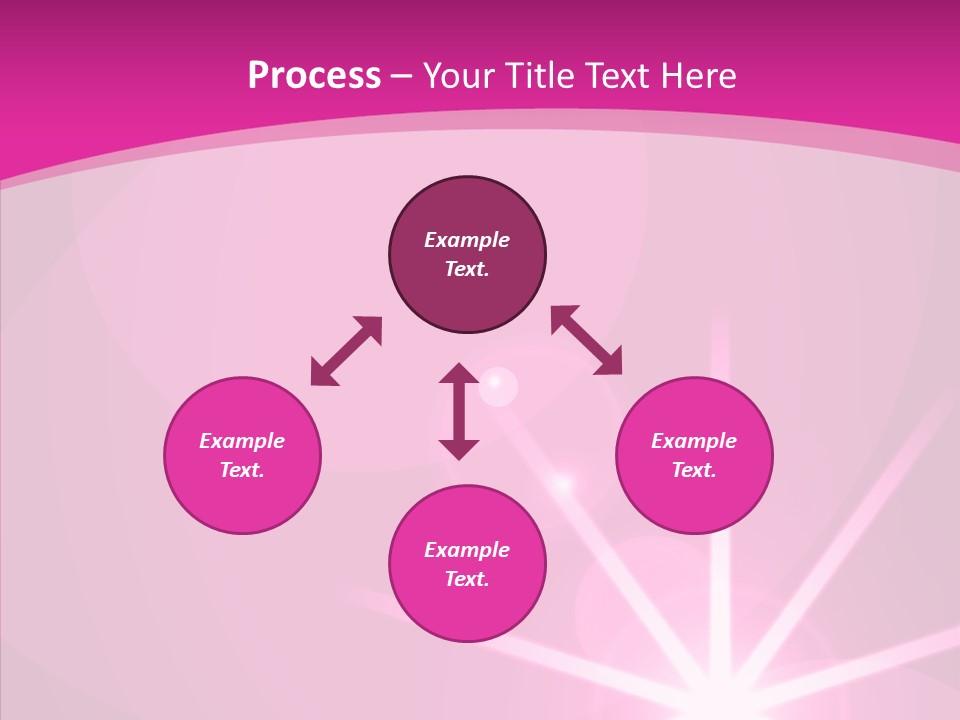 Explosion Magical Gradient PowerPoint Template