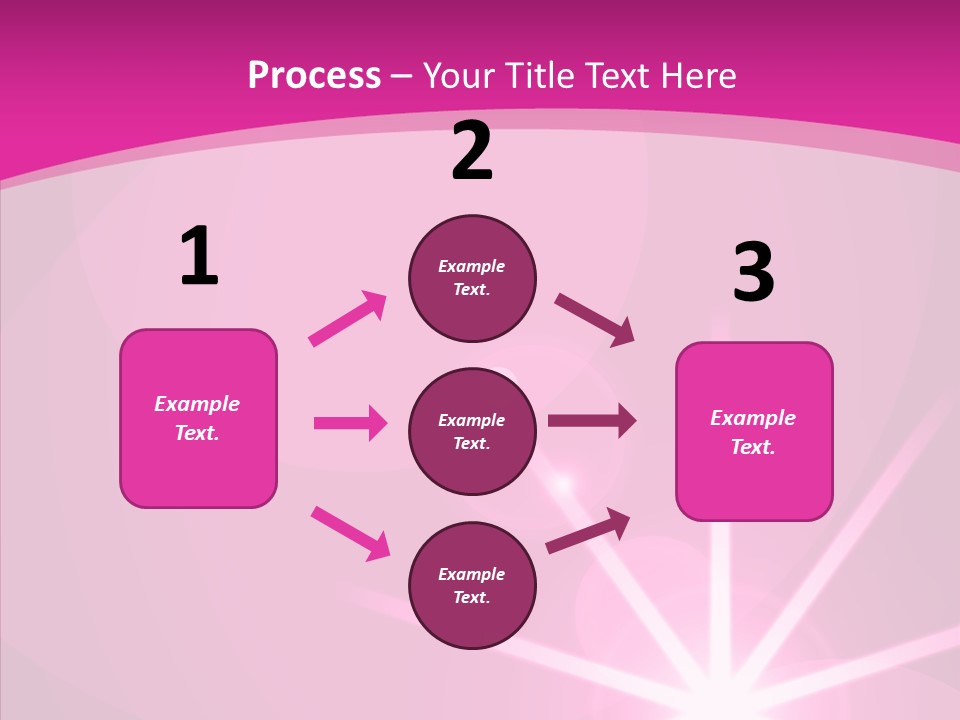 Explosion Magical Gradient PowerPoint Template