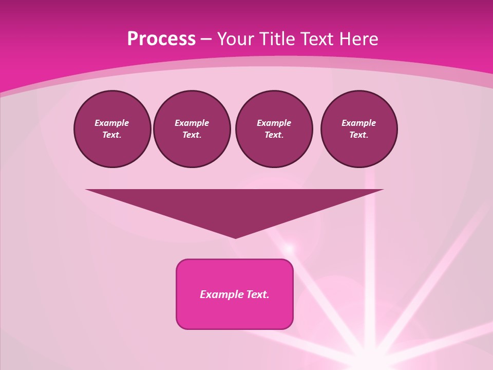 Explosion Magical Gradient PowerPoint Template