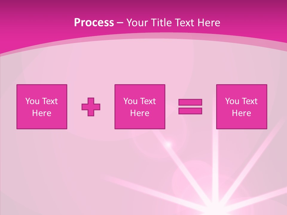 Explosion Magical Gradient PowerPoint Template