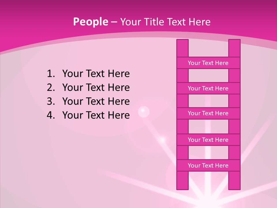 Explosion Magical Gradient PowerPoint Template