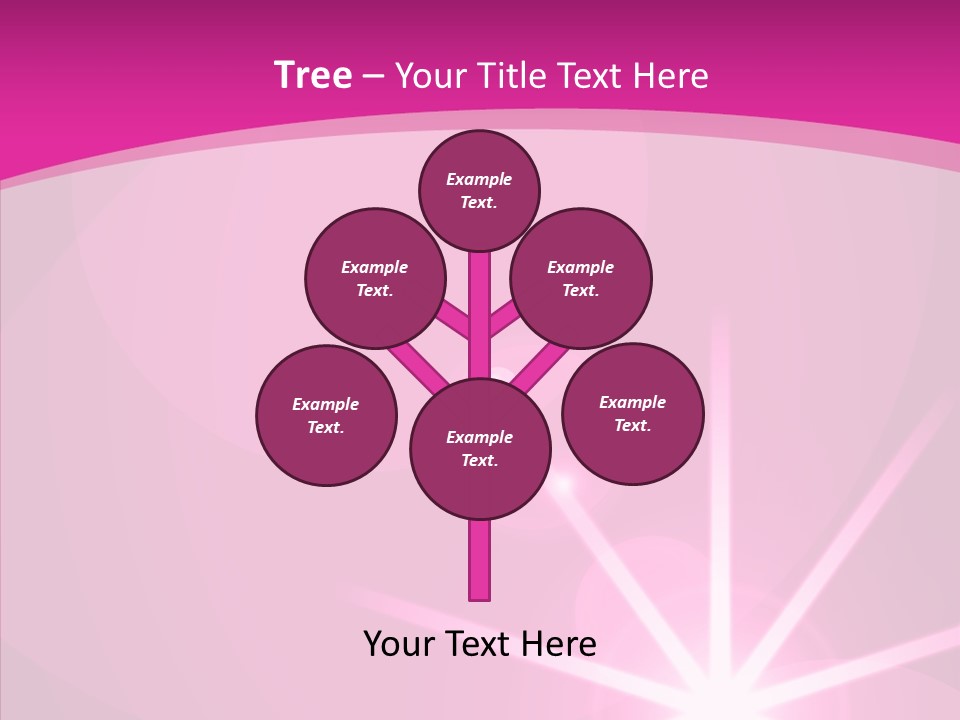 Explosion Magical Gradient PowerPoint Template