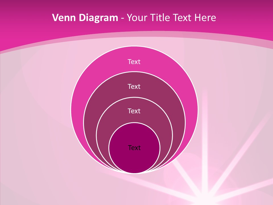 Explosion Magical Gradient PowerPoint Template