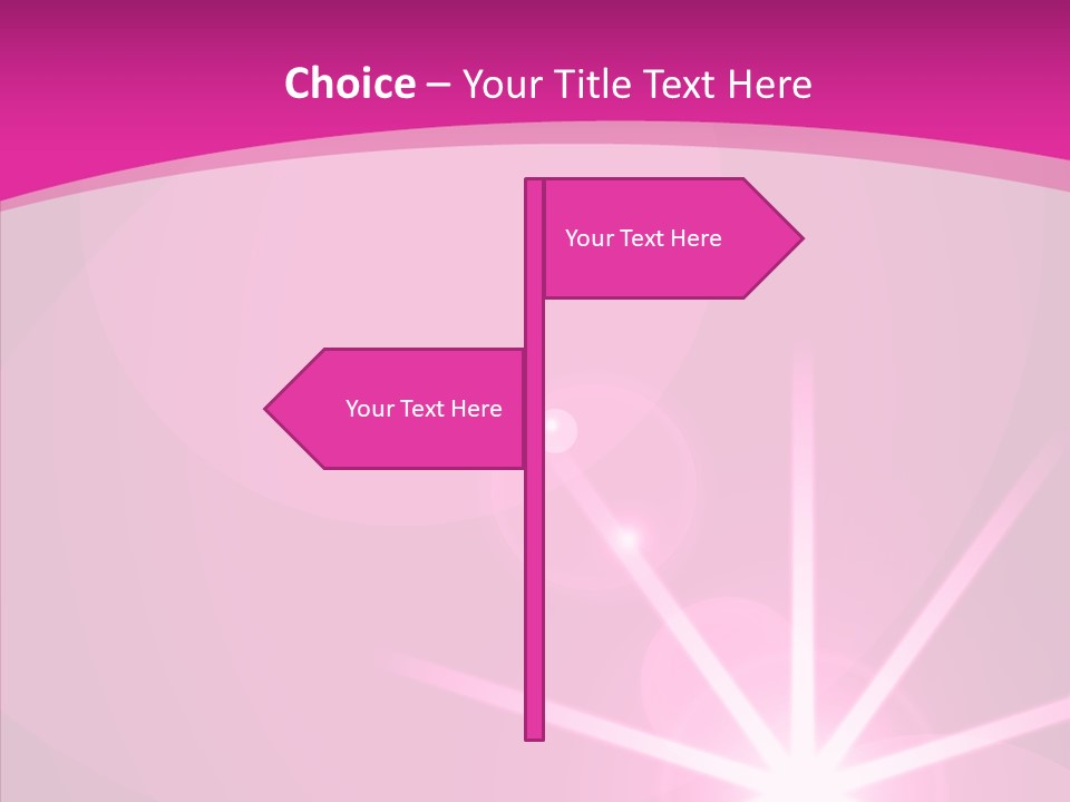 Explosion Magical Gradient PowerPoint Template