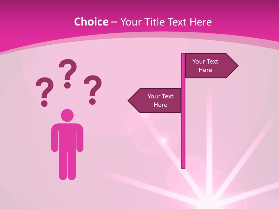 Explosion Magical Gradient PowerPoint Template