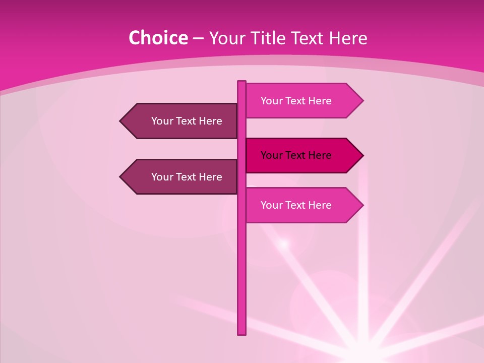 Explosion Magical Gradient PowerPoint Template