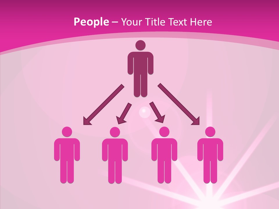 Explosion Magical Gradient PowerPoint Template