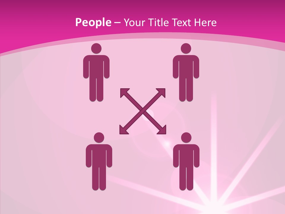 Explosion Magical Gradient PowerPoint Template