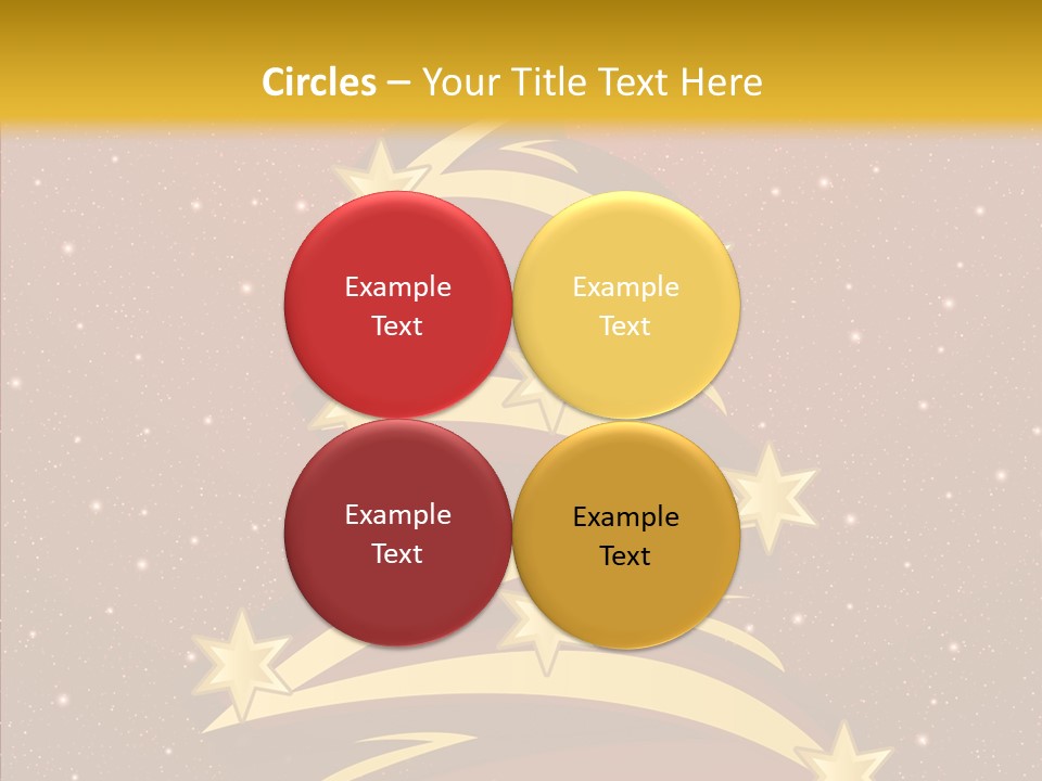 Festive Decoration Merry PowerPoint Template