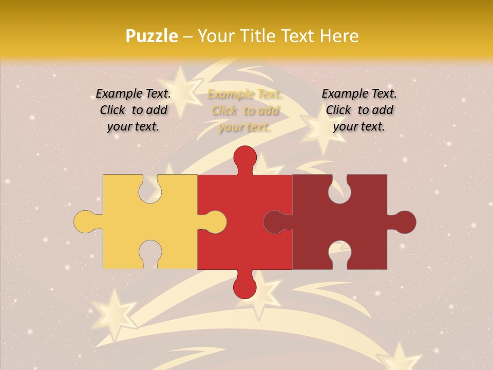 Festive Decoration Merry PowerPoint Template