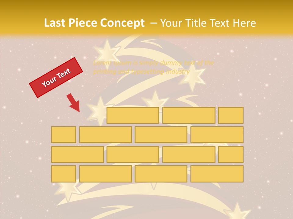 Festive Decoration Merry PowerPoint Template