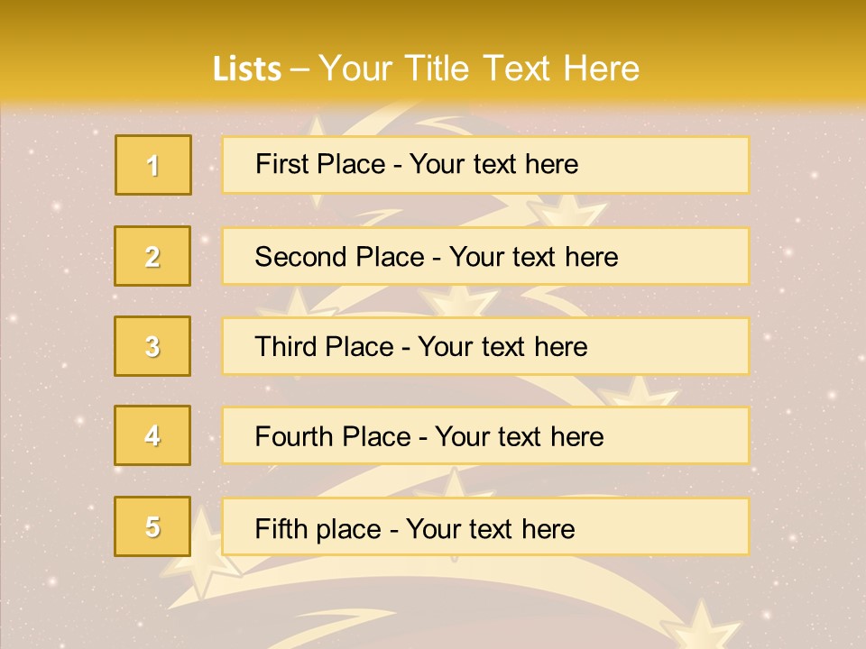 Festive Decoration Merry PowerPoint Template